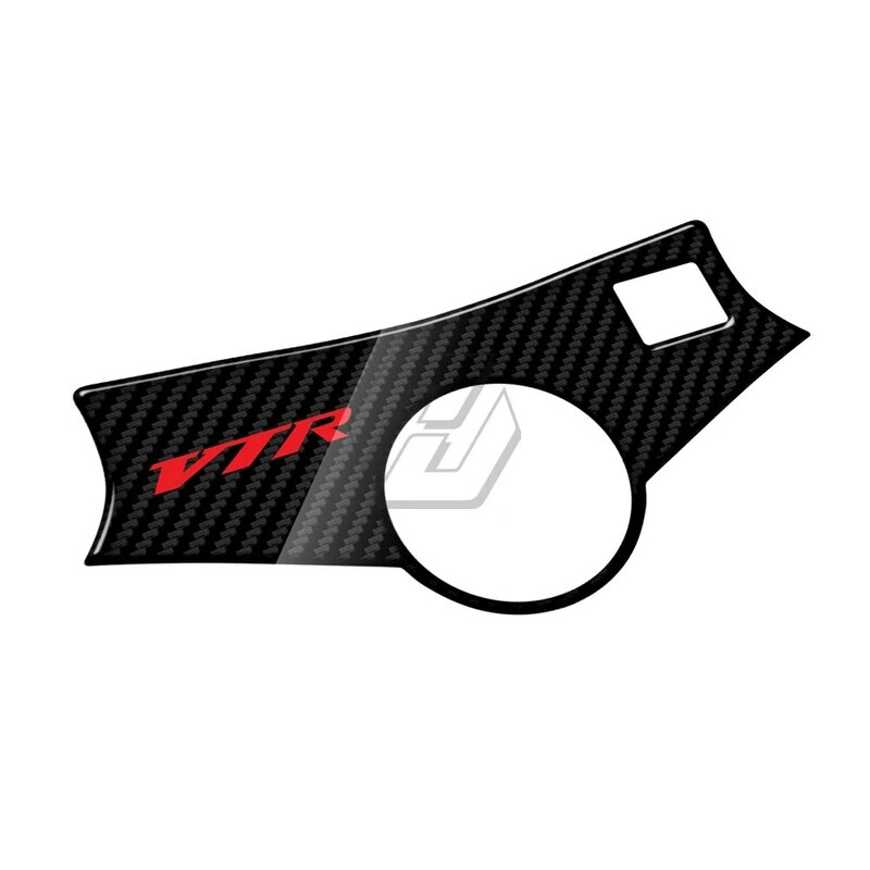 Para Honda VTR 1000, 3D, aspecto de carbono, parte superior, Triple Yoke Defender