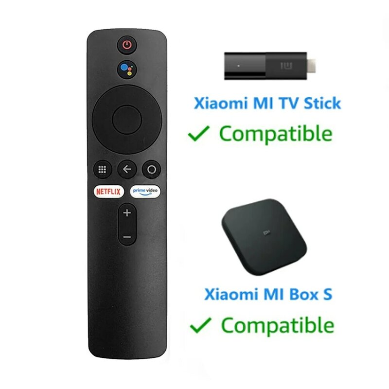 Untuk mi Mi TV, Box S, BOX 3, MI TV 4X suara Bluetooth kendali jarak jauh dengan kontrol Google Assistant