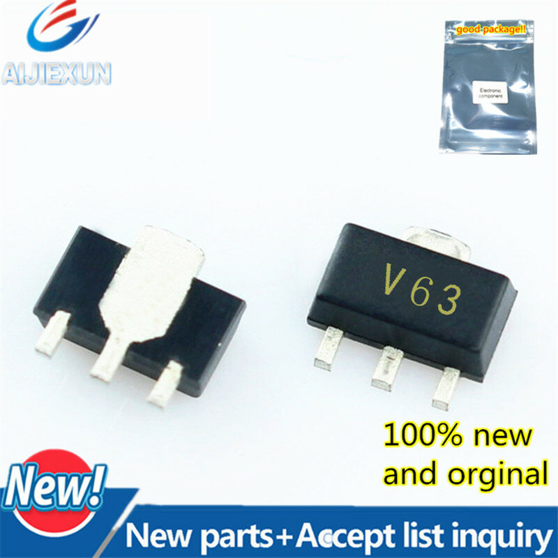 2pcs 100% new and orginal  GVA-63+ SOT-89 silk-screen V63 RF Amplifier large stock