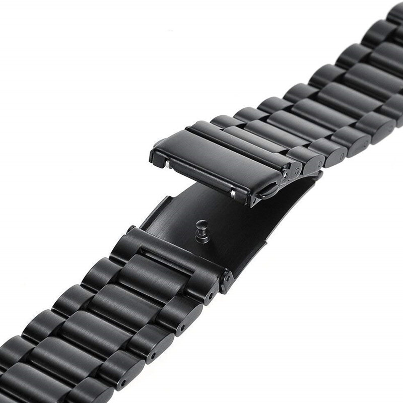 Conjuntos de pulseiras para relógio, pulseiras de 40mm 44mm e metal e aço inoxidável para samsung galaxy watch active 2, bracelete de 20mm correia para active2