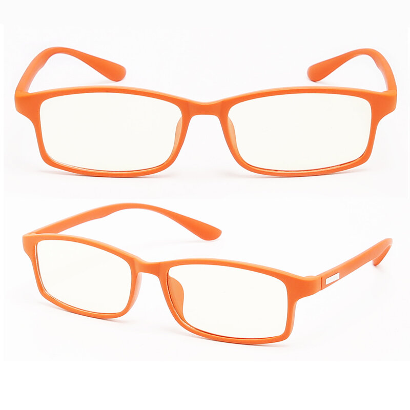 Gafas de protección para videojuegos, lentes de protección para ordenador, de iones negativos, anaranjadas, antirayos azules, 032