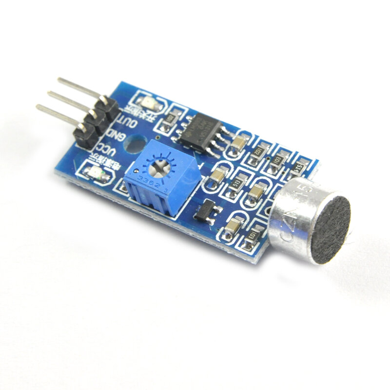 RCmall 10Pcs Mikrofon Stimme Sound Modul für Arduino Analog Digital Ausgang Sensoren