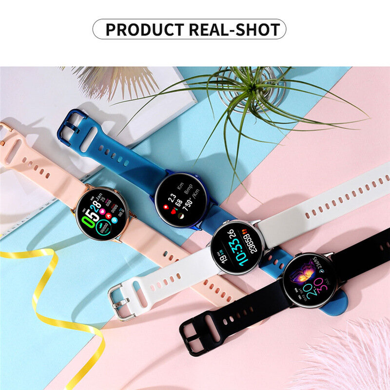 Proker Smart watch Men Sports Passometer Bracelet IPS Heart Rate Blood pressure oxygen IP68 Waterproof smartwatch  DT88