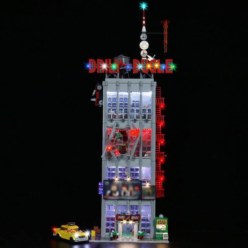 Vonado набор со светодиодный Ной подсветкой для 76178 г., набор строительных блоков ежедневного использования (не включает модель), кирпичи, игрушки «сделай сам»