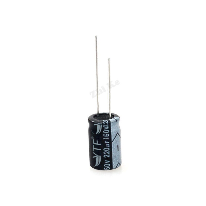 5pcs/lot 160V 220UF 16*25 20% aluminum electrolytic capacitor 220000nf 20%
