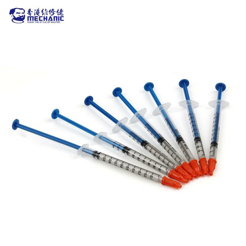 MECHANIC Conductive Adhesive Glue Silver for PCB Rubber Repair Conduction Paint Connectors Board Paste 0.2/1ML Wire Electrically