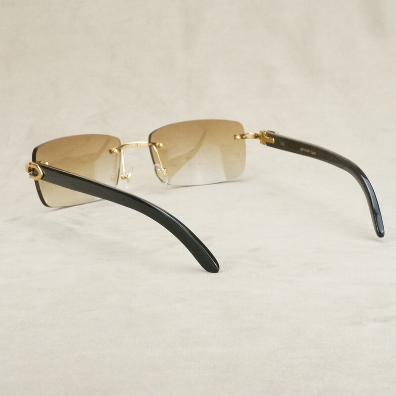 Moda czarne okulary przeciwsłoneczne męskie do jazdy bawoli róg okulary przeciwsłoneczne damskie odcienie na zewnątrz okulary przeciwsłoneczne dla mężczyzn Carter Fashion