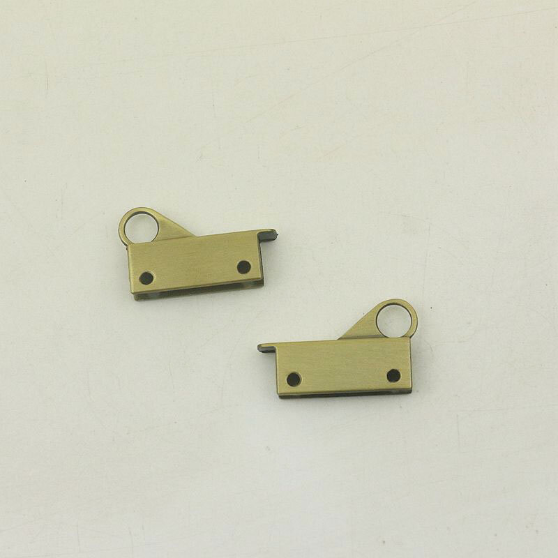 3 pasang kualitas tinggi tas sisi klip logam gesper sekrup tas tangan tali pegangan konektor kait tas gantungan gesper DIY kulit kerajinan