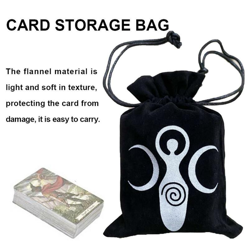 13x18CM Cards Storage Bag Soft Lightweight Small Items Storage Bag