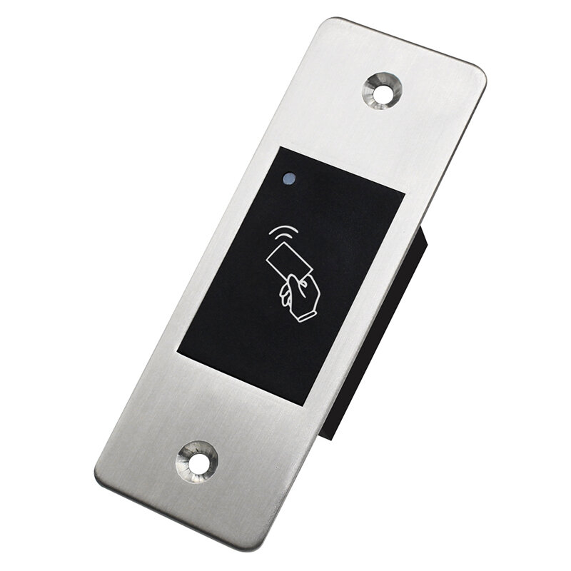 Escáner de Control de acceso de huellas dactilares de Metal RFID, Mini cerradura de puerta de Metal, lector de huellas dactilares integrado a prueba de agua IP66