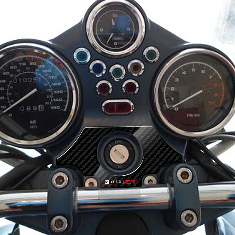 Triple couche supérieure de protection, aspect carbone 3D, pour BMW Motorrad R1150R 2001 – 2005