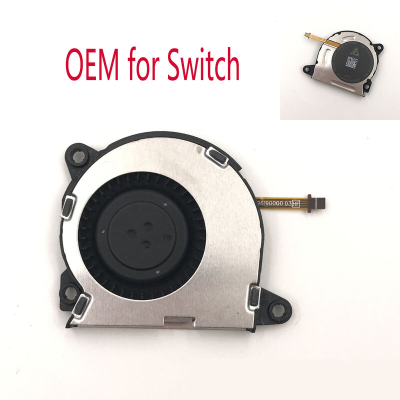 OEM & Original DIY mantener ventilador de refrigeración interno pieza de repuesto para Nintendo Switch & Switch Lite & Switch OLED Accesorios