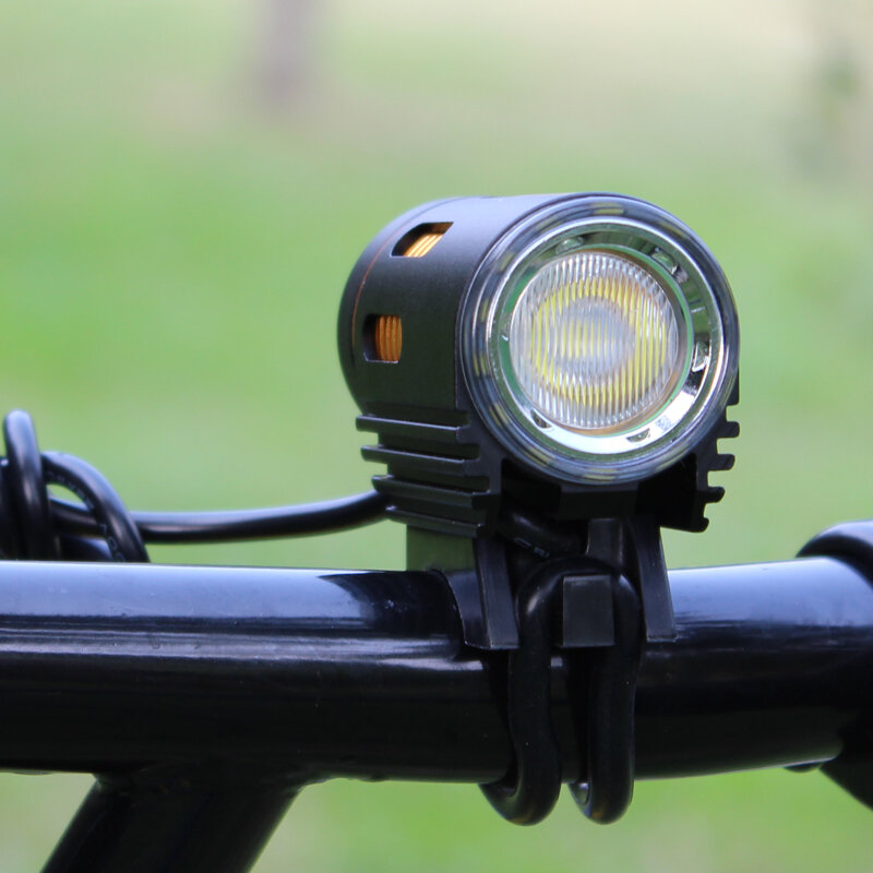 1200LM XM-L2 Led Fiets Zaklamp Dc Poort Voor Bike Light Head Fietslamp 4 Mode Fiets Lamp Licht Hoofd Licht torch