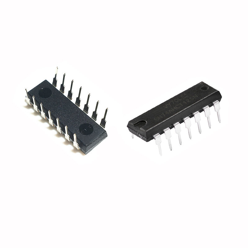 Chip de linha de amortecedor dip14, chip original de boa qualidade 10 tamanhos sn74ahct125n, 74ah125n, 74ahct125, sn74ahct125, dip-14