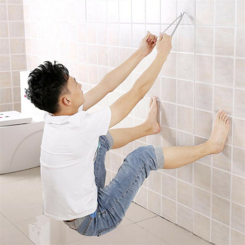 Rak gantungan dinding, 10 BH kait transparan kuat berperekat pintu dinding gantungan kait hisap beban berat rak cangkir pengisap untuk dapur kamar mandi