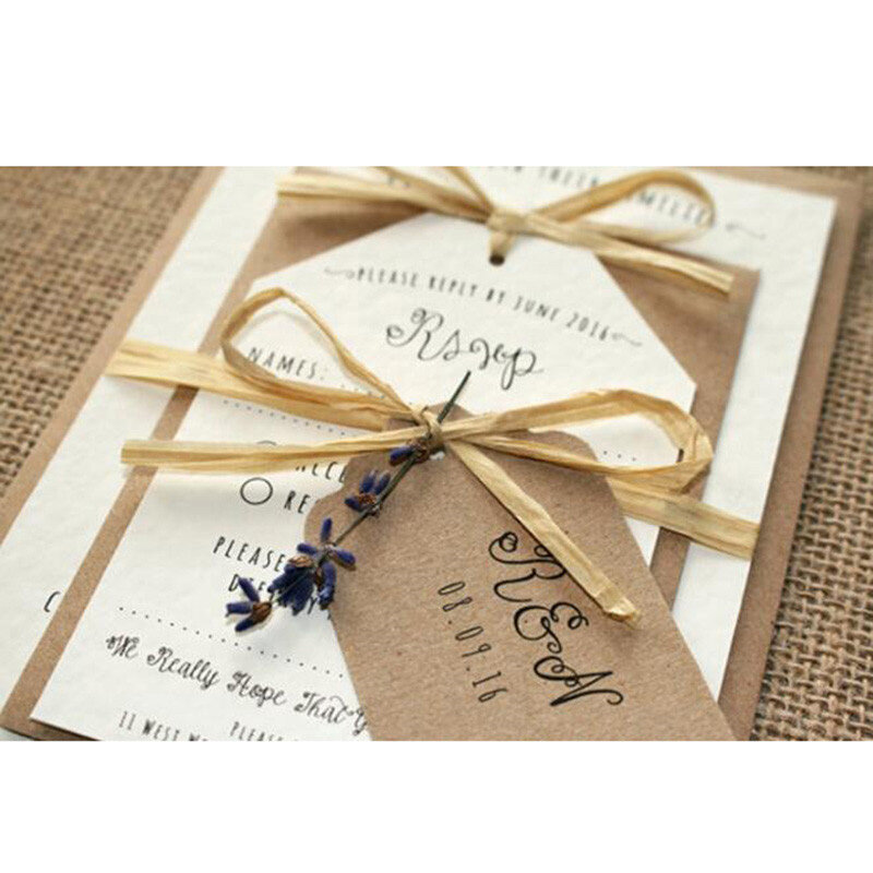 CYUAN-Cuerda de rafia Natural para manualidades, embalaje de regalo de invitación de boda, decoración de fiesta de boda, 10 m/bolsa