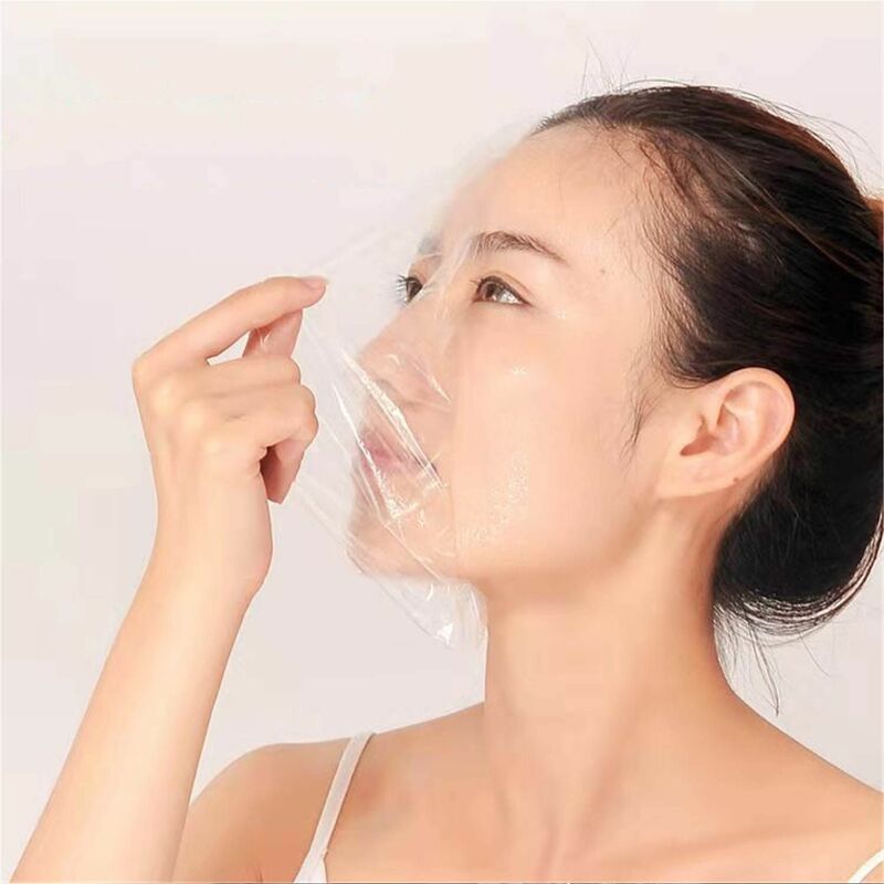 New Fresh Keeping Film Skin Care Plastic Paper Mask Beauty Tool Face-Pack Facial Stickers