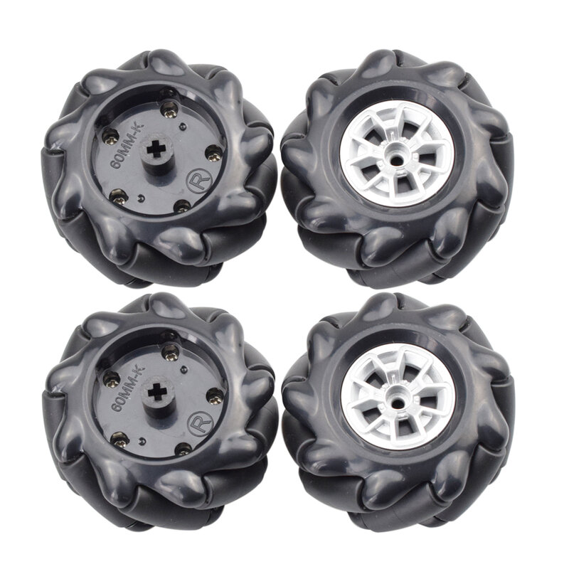 2020 HOT 60mm High Hardness Plastic Mecanum Wheel with LEGOs Hubs Omni-directional Tires for Arduino Microbit  Robot Toy Parts