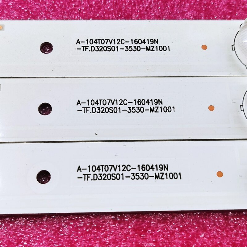 LED 백라이트 tira para SJ. DH. As D3200601-2835-F 1.14 FD320022 t07v12c A-104-160419n-TF. MZ1001 D320S01-3530 6LED