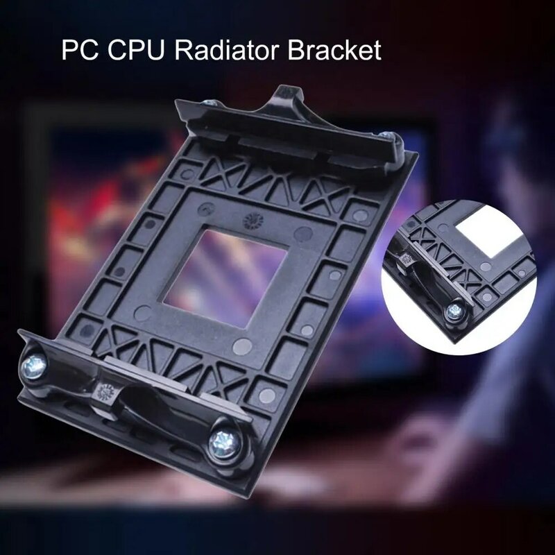 범용 PC 컴퓨터 CPU 라디에이터 브래킷, 방열판 스탠드, 냉각 팬 쿨러 장착 홀더, AMD 소켓 AM4 마더보드용
