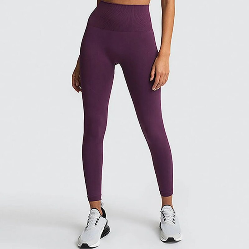 Seamless Yoga Pants Tights Women Leggings  Gym Fitness Push Up Leggings Sportswear High Waist Cotton Pants Workout Tracksuit Gym