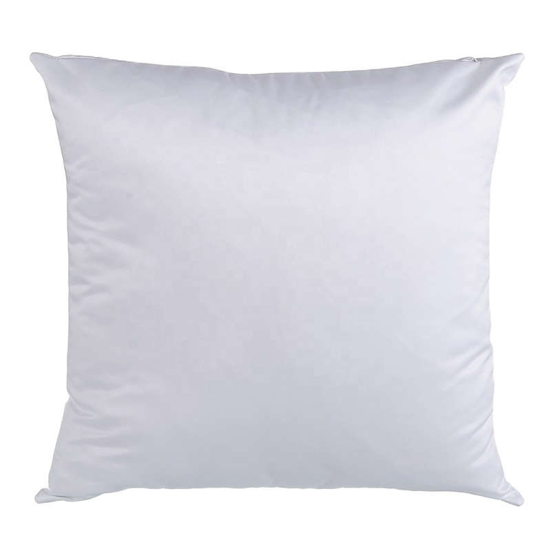 10Pcs DIY Sublimation Pillow Cases White Blanks Polyester Peach Skin Cushion Covers Heat Transfer Throw Pillow Covers Home Decor