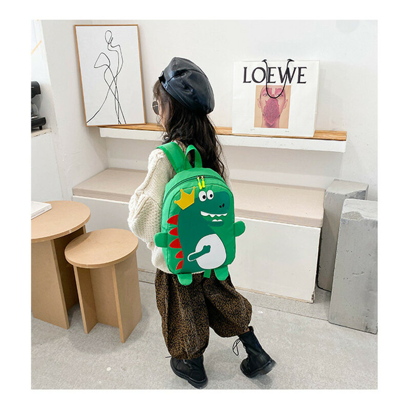 2020 New dinosaur backpack for boys and girls cartoon cute kindergarten satchel customized baby mini backpack