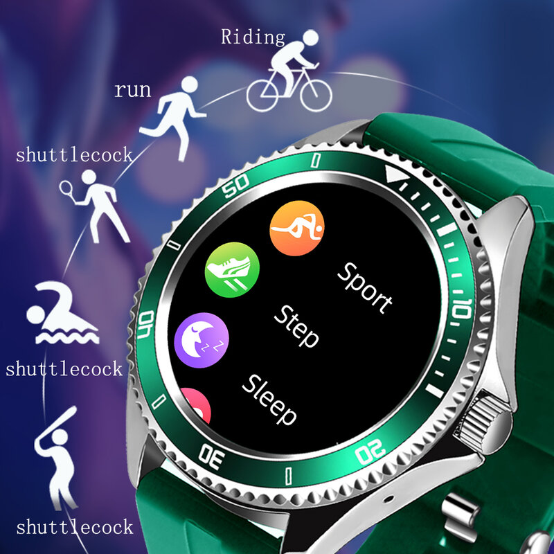 LIGE 2020 새로운 Smartwatch 블루투스 통화 여성용 시계 스포츠 피트니스 팔찌 음악 재생 스마트 워치 Men relógio inteligente