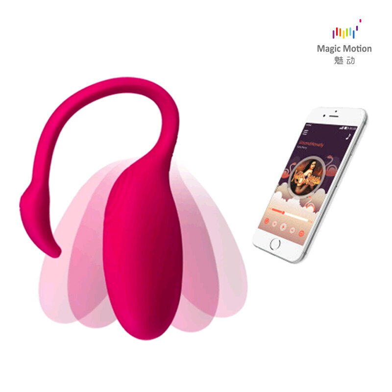 Mainan Seks Vibrator Bluetooth Aplikasi Cerdas Gerakan Ajaib untuk Wanita Remote Control Flamingo Klitoris G-spot Stimulator Pemijat Vagina