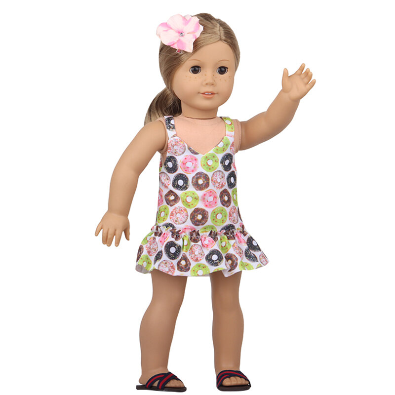 Roupas de boneca infantil, boneca novidade e estilosa de 2021 para 43cn