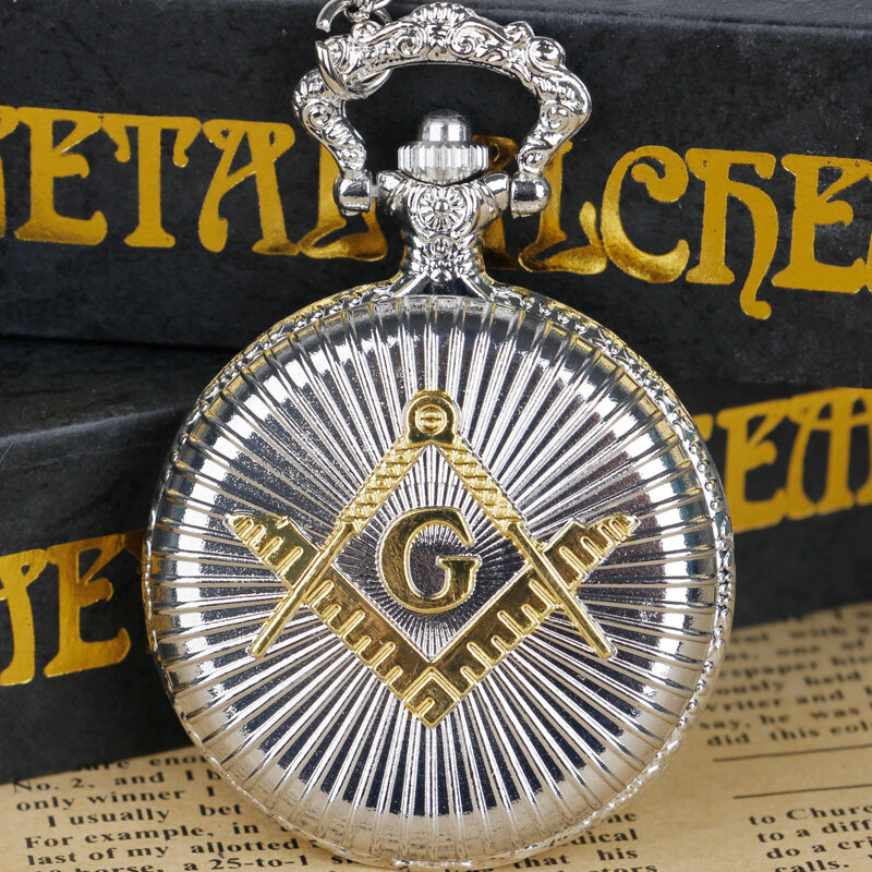 Modne męski Quartz zegarki kieszonkowe Vintage G wzór Fob reloj de bolsillo TD2012