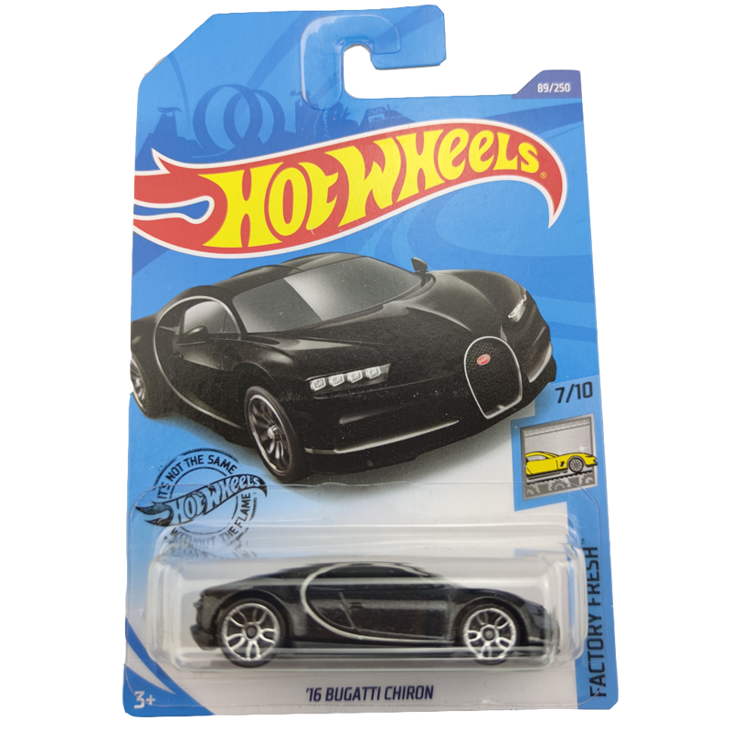 Hot Wheels-modelo de coche BUGATTI CHIRON para niños, edición coleccionista de Metal fundido a presión, juguetes de regalo, 1:64, 2020
