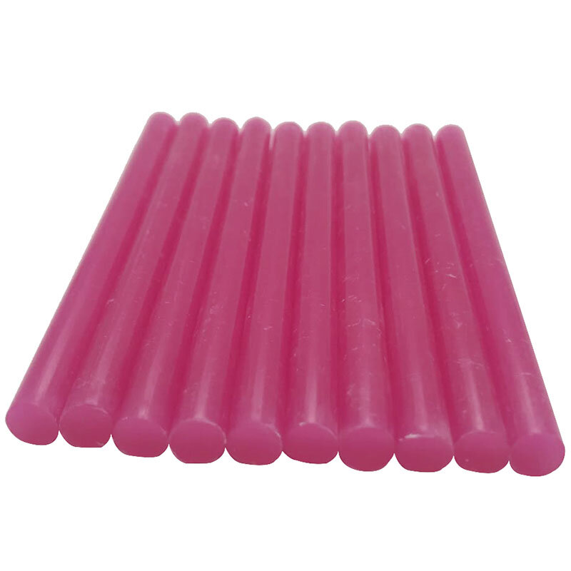 10 шт. 7*100 мм розово-красный цветной термоплавкий клей-карандаши винтажный уплотнительный восковой конверт пригласительный штамп безопасная упаковка ремонтный инструмент