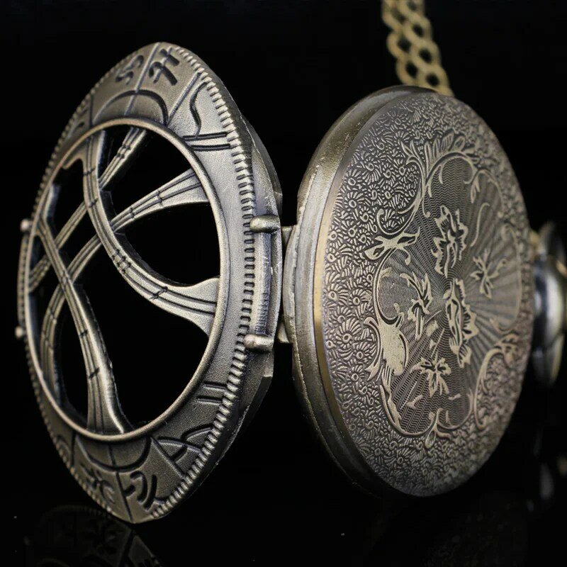 Классические кварцевые карманные часы в форме глаза Hunter, карманные часы «глаза Дракона», «волк», «ожерелье», цепочка с подвеской, подарки для мужчин и женщин, карманные часы