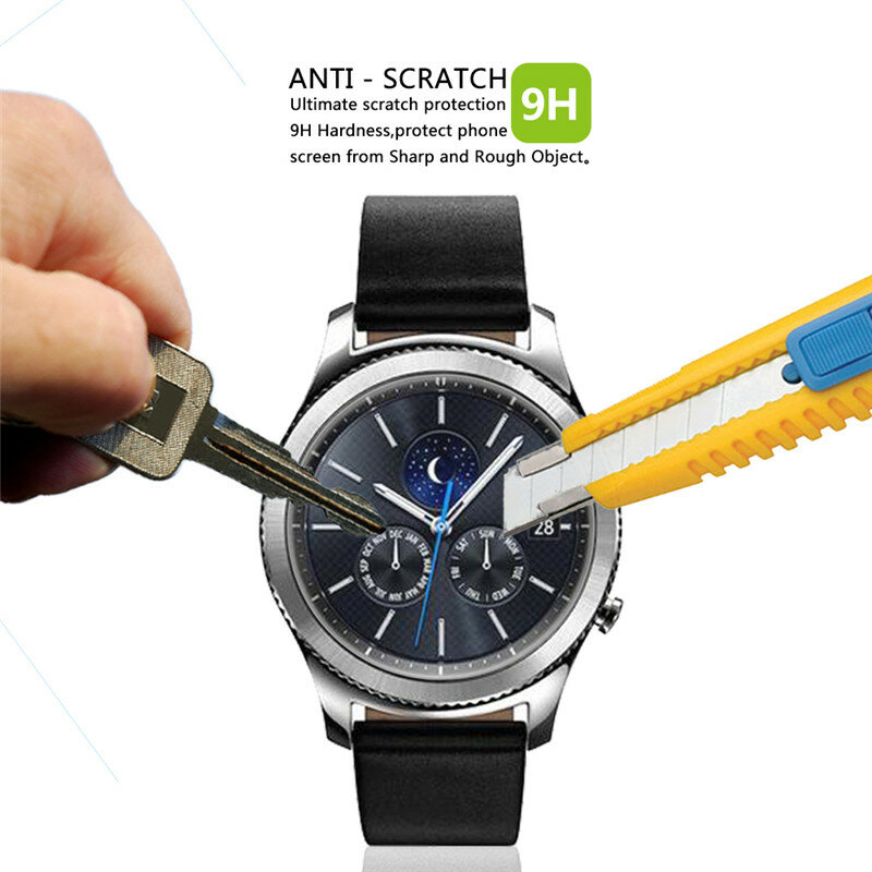Закаленное стекло для Samsung Galaxy Watch S3, Защитная пленка для Samsung Gear S3 Classic/S3 Frontier, Защитная пленка для экрана