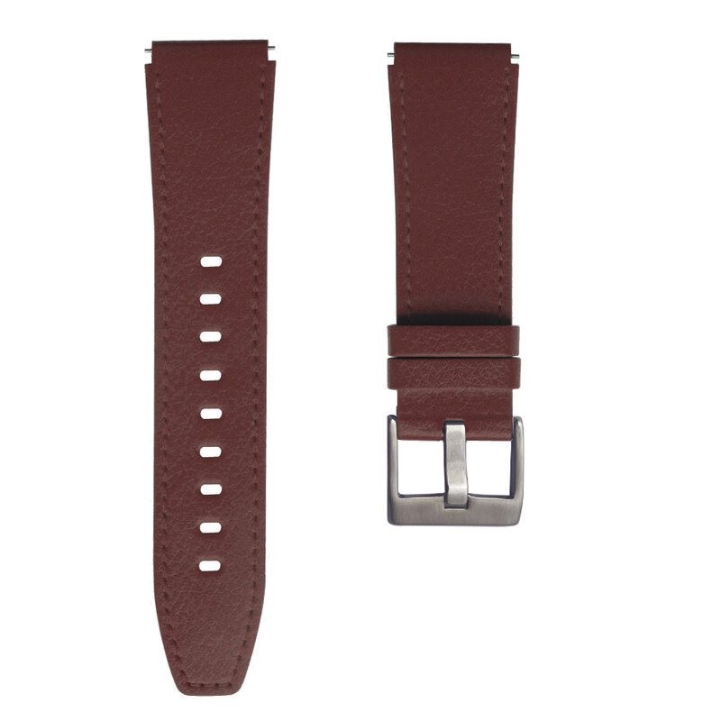 22mm pulseira de relógio couro genuíno correia substituição para huawei gt2 pro esporte relógio inteligente nova pulseira acessórios