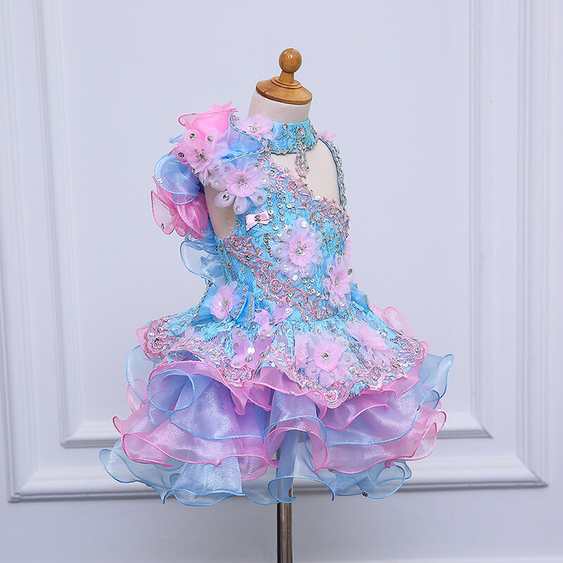 ADLN Little Flower Girls Dresses for Weddings Baby Party Sexy Children Images Dress kids Prom dresses Evening gowns