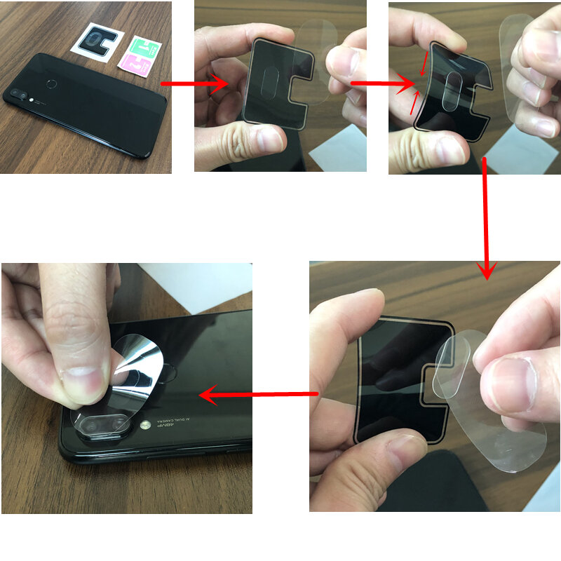 Verre de protection trempé pour Motorola One 5G UW Ace, 2 pièces, pour objectif d'appareil photo