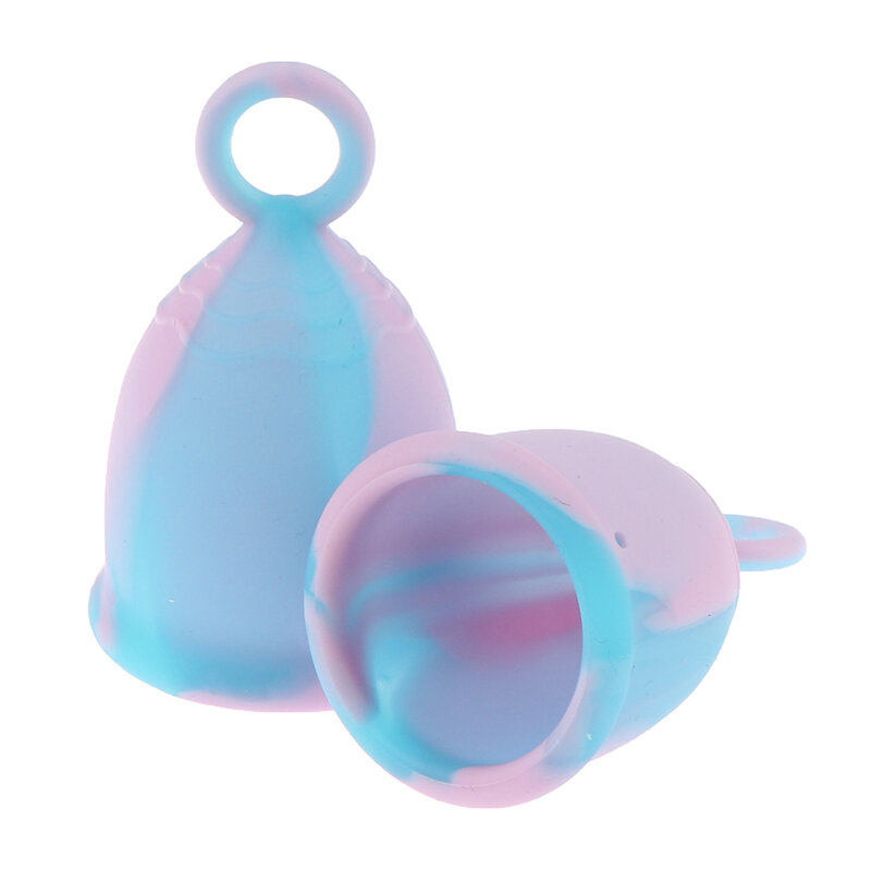 3 pcs Menstrual Cup Medical Grade Silicone Feminine Hygiene Menstrual Lady Women Period Cup Silicone Reusable Menstrual Cup