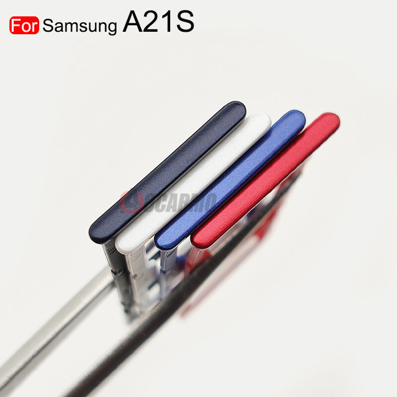 สำหรับ Samsung Galaxy A21S A217F A20E A202 A202F A202DS Dual Sim Card ผู้ถือซิมการ์ดซ็อกเก็ตเปลี่ยนอะไหล่
