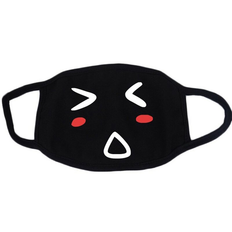 38# Women Mouth Reuse Masks Cute Dustproof Kawaii Muffle Masks Washable Reusable Breathable Masks Pm2.5 Activated Carbon Filter