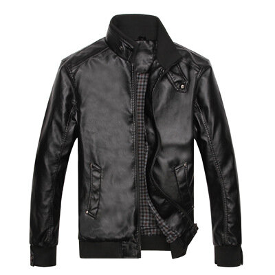 MRMT 남성용 PU 가죽 오토바이 가죽 재킷, 캐쥬얼 외투 의류, 2024 브랜드 신상
