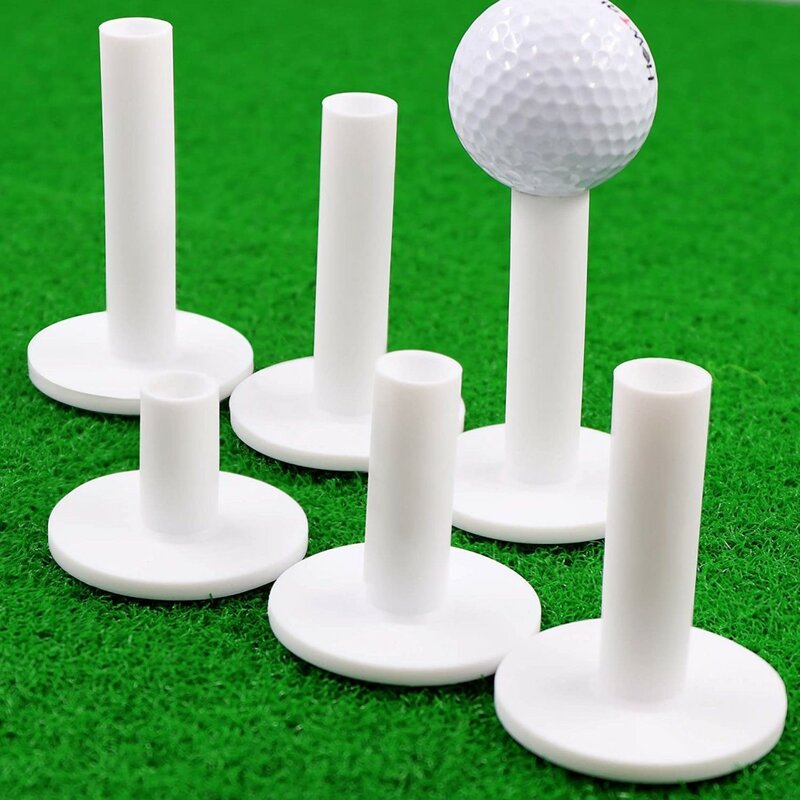 SdrラバーゴルフTシャツ5パック (ミックスパック) | スポーツボールTシャツホルダー耐久性のあるゴルフマットは、ヒットゴルフマットに最適です