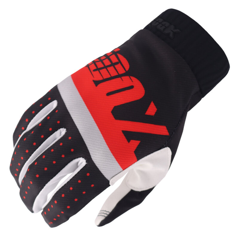 Gants airmatic pour Motocross de course, noirs et rouges pour motocyclette, vtt, Drit, MX