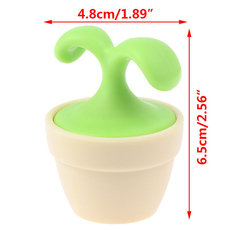Handheld Body Manual Massager Cute Mini Potted Plant Shaped Roller Ball Bead Relaxation Neck Foot Face Lift Beauty Tool