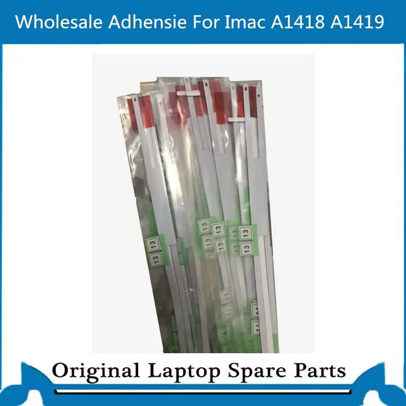10 pçs/lote material original display lcd tira adesiva para imac a1419 a1418 fita adesiva 21.5 "27" 2012-2017years