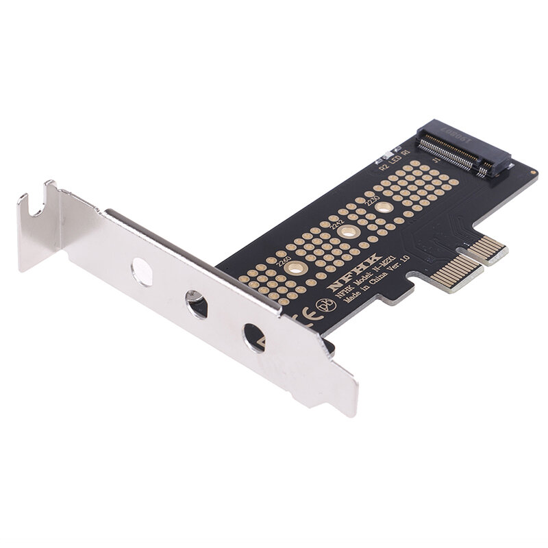 NVMe PCIe M.2 NGFF SSD Sang PCIe X1 Adapter Thẻ PCIe X1 Để M.2 Thẻ Có Giá Đỡ