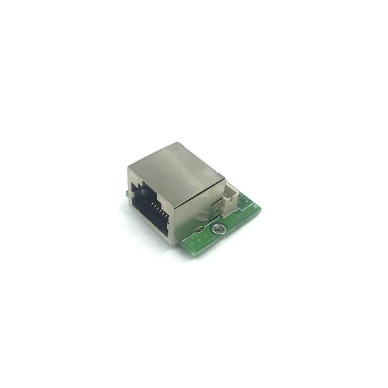 10/100/1000Mbps มาตรฐาน RJ45เครือข่ายพอร์ต2.0 Pitch Pin Mini Adapter ความเข้ากันได้ต่ำ supply เสียงรบกวน Gigabit
