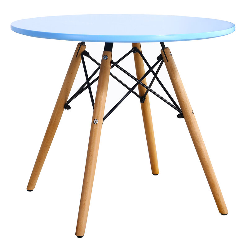 Juego de mesa y sillas para niños, mesa de aprendizaje de comedor con 4 sillas de Color, 5 piezas