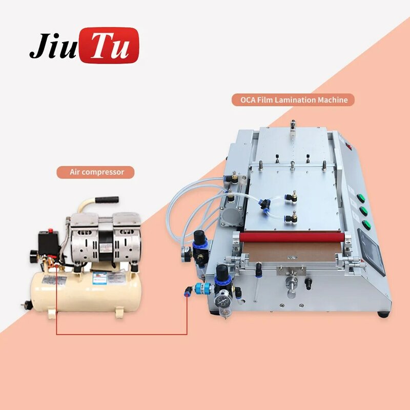 Máquina automática de laminación de película polarizadora OCA de gran tamaño para laminación de película de 500um 1000um PCV PET PC